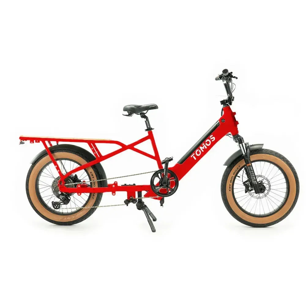 Tomos E-Cargo - Longtail - Rood - fatbikeskopen.nl