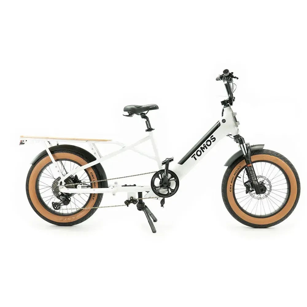 Tomos E-Cargo - Longtail - Wit - fatbikeskopen.nl