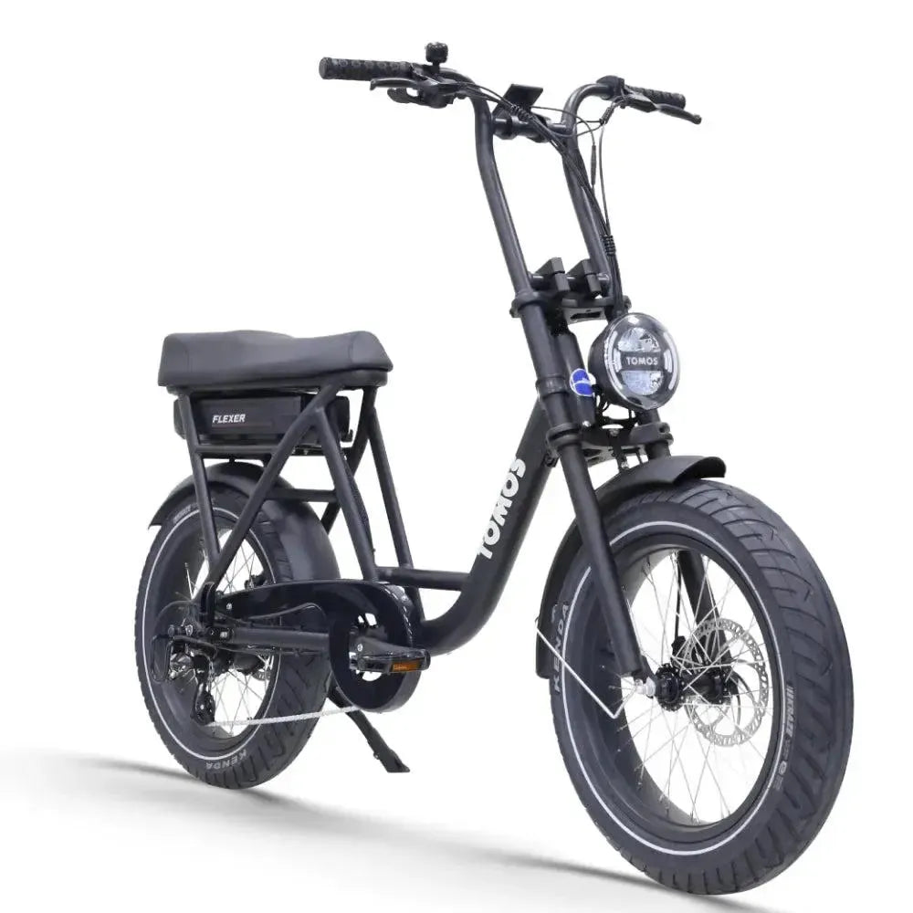 Tomos Flexer - Lage instap - Zwart - fatbikeskopen.nl