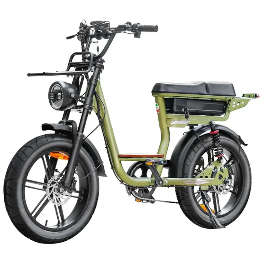 V20 Comfort - Groen - fatbikeskopen.nl