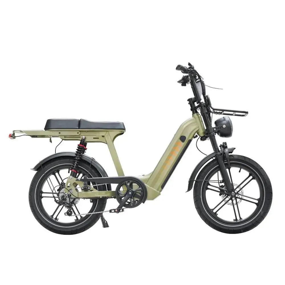 V20 Comfort Pro - Groen - fatbikeskopen.nl