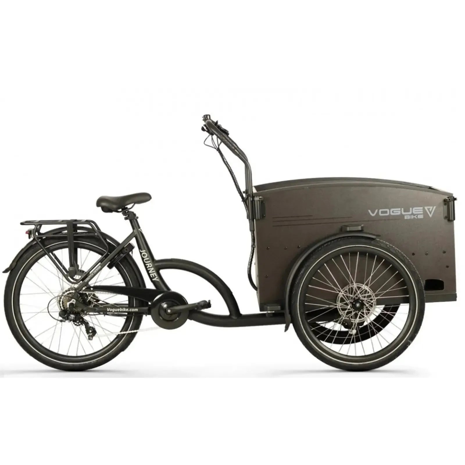 Vogue Journey Plus - Matt Black - Black - fatbikeskopen.nl