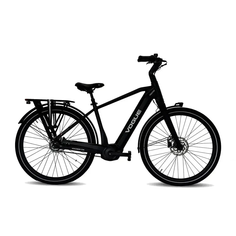 Vogue Prestige Belt-Drive - Hoge instap - Matt Black - fatbikeskopen.nl