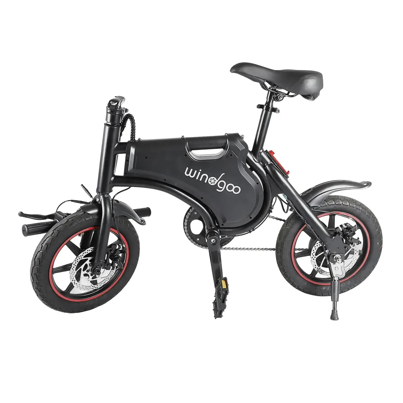 Windgoo B5 - Zwart - fatbikeskopen.nl