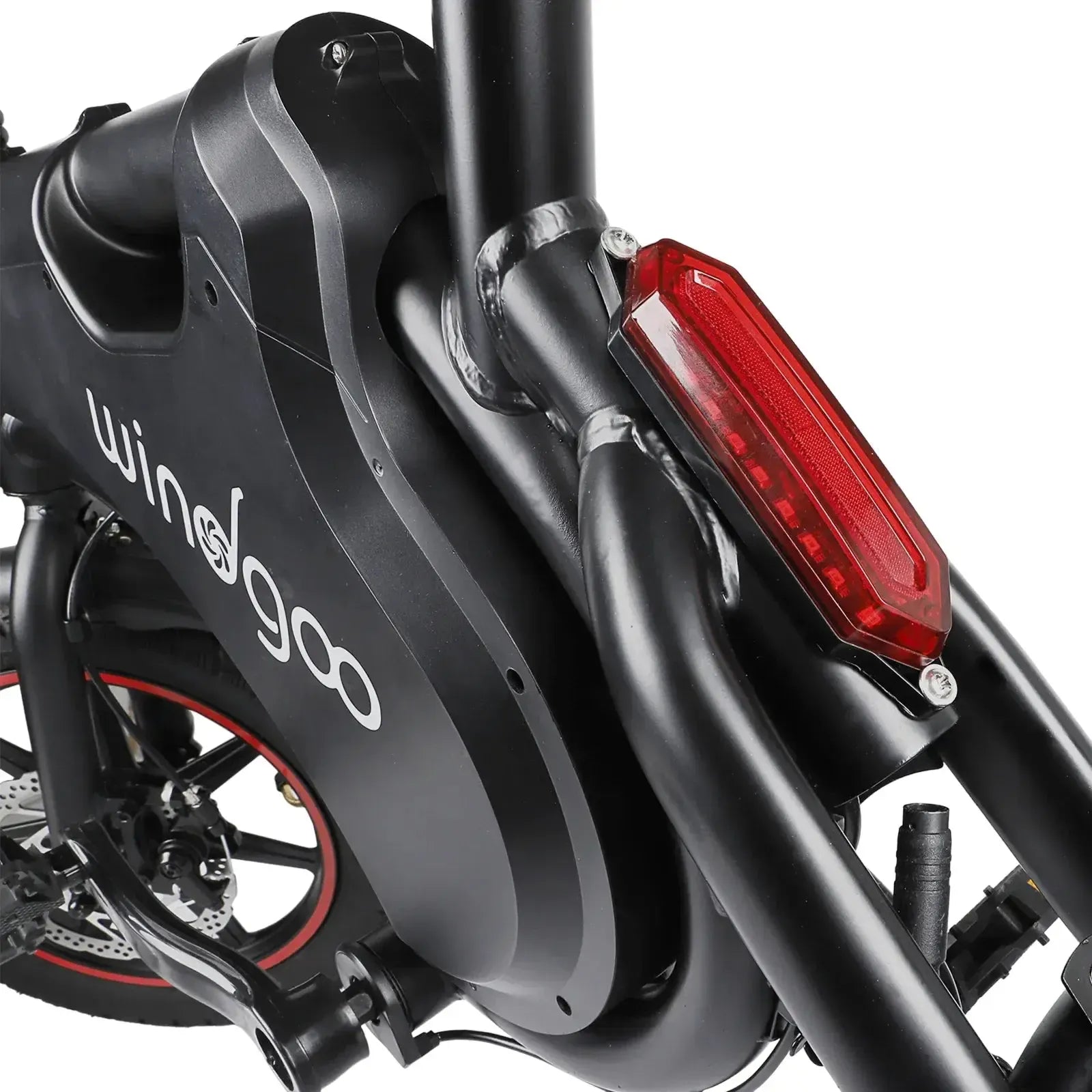 Windgoo B5 - Zwart - fatbikeskopen.nl