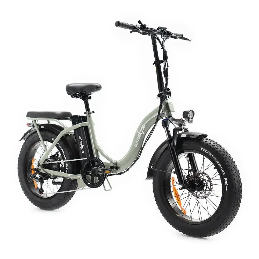 Windgoo E20 Pro - Donkerbruin - fatbikeskopen.nl