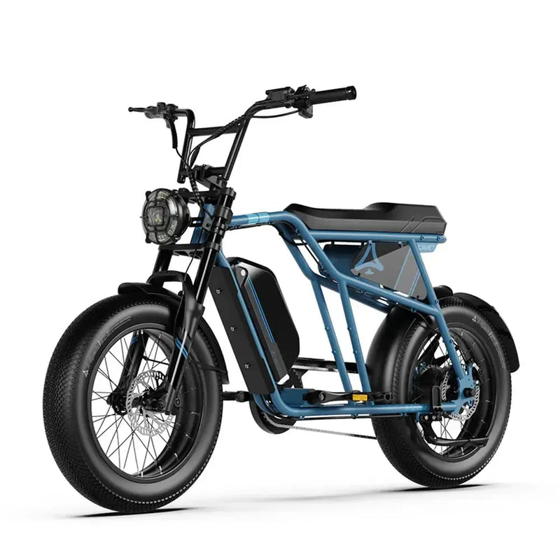 A-Spadz Cavet Air - Blauw - fatbikeskopen.nl