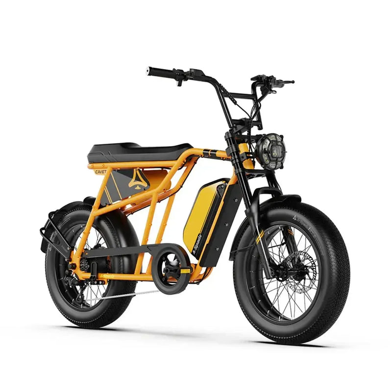 A-Spadz Cavet Air - Geel - fatbikeskopen.nl