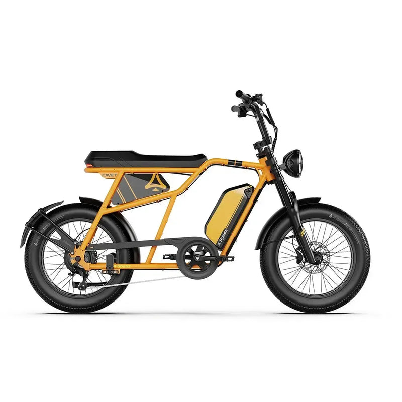 A-Spadz Cavet Air - Geel - fatbikeskopen.nl