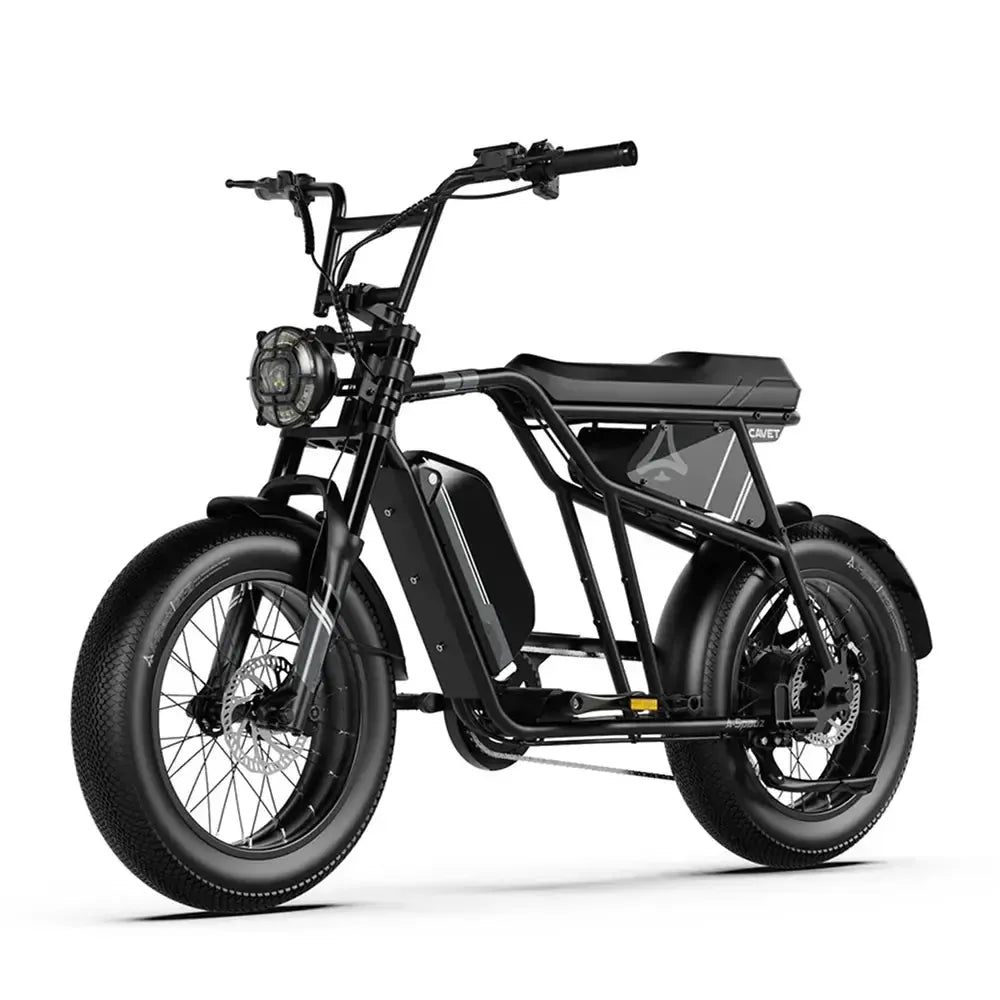 A-Spadz Cavet Air - Zwart - fatbikeskopen.nl