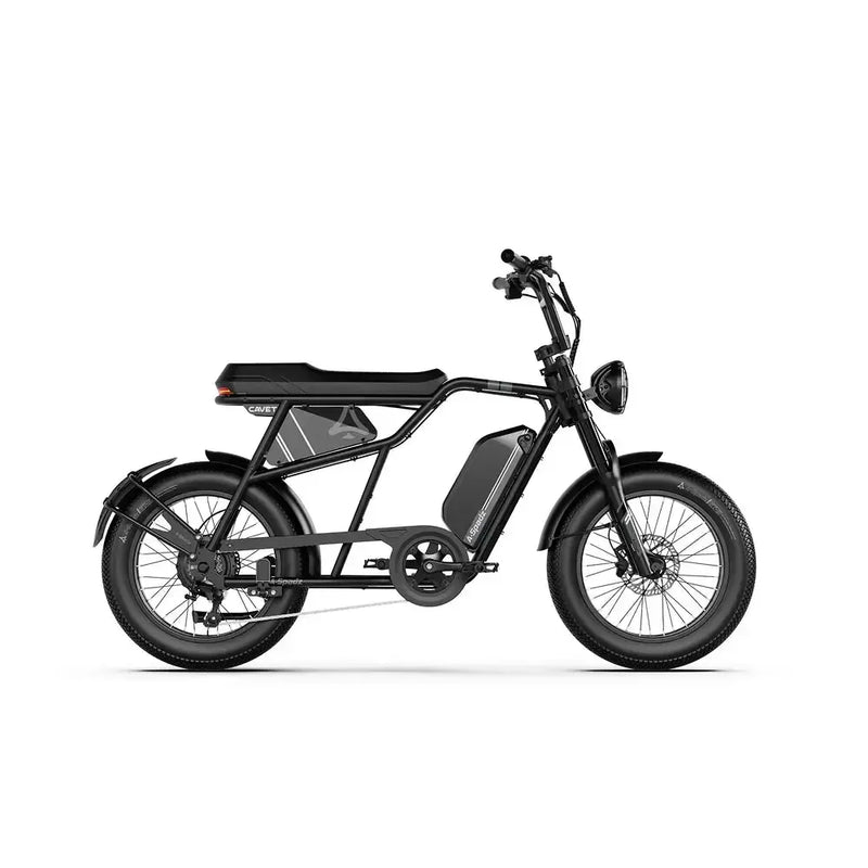 A-Spadz Cavet Air - Zwart - fatbikeskopen.nl