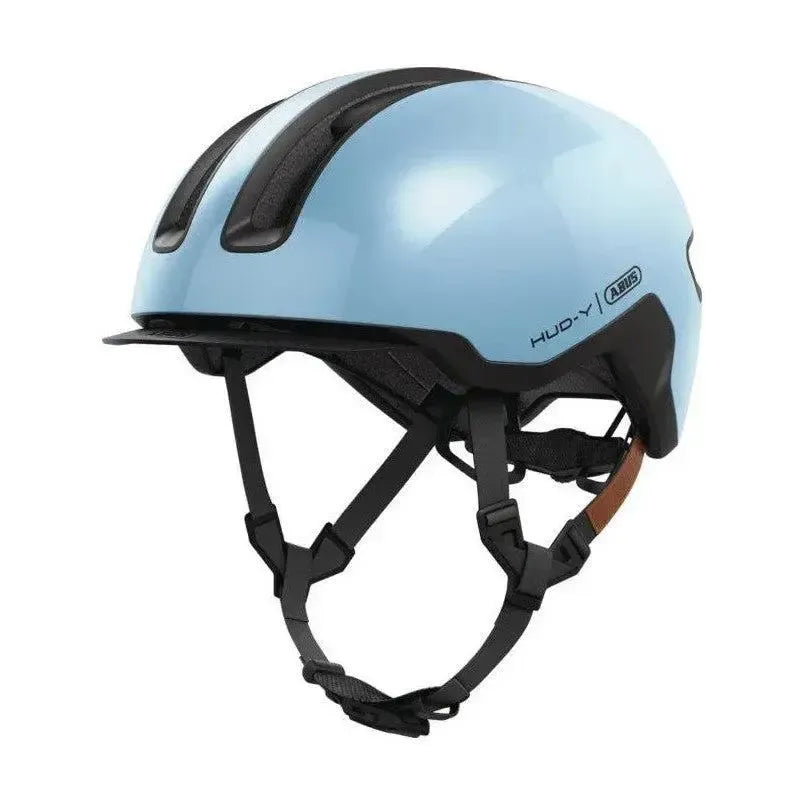 ABUS Helm HUD-Y Iced Blue - fatbikeskopen.nl