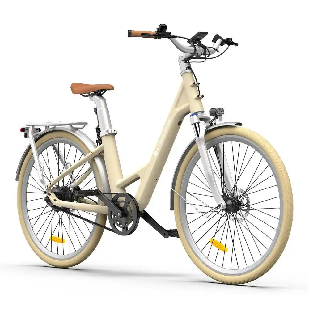 ADO Air 28 Pro - Beige - fatbikeskopen.nl