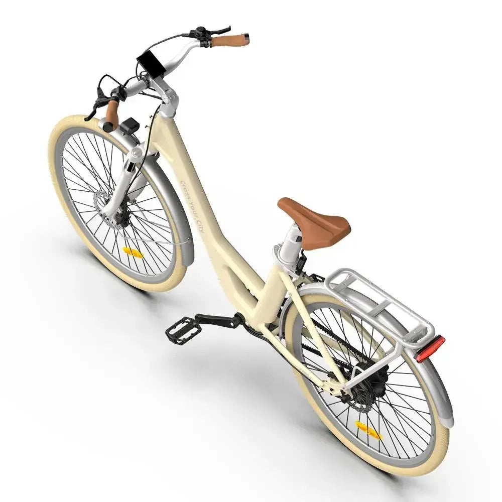 ADO Air 28 Pro - Beige - fatbikeskopen.nl