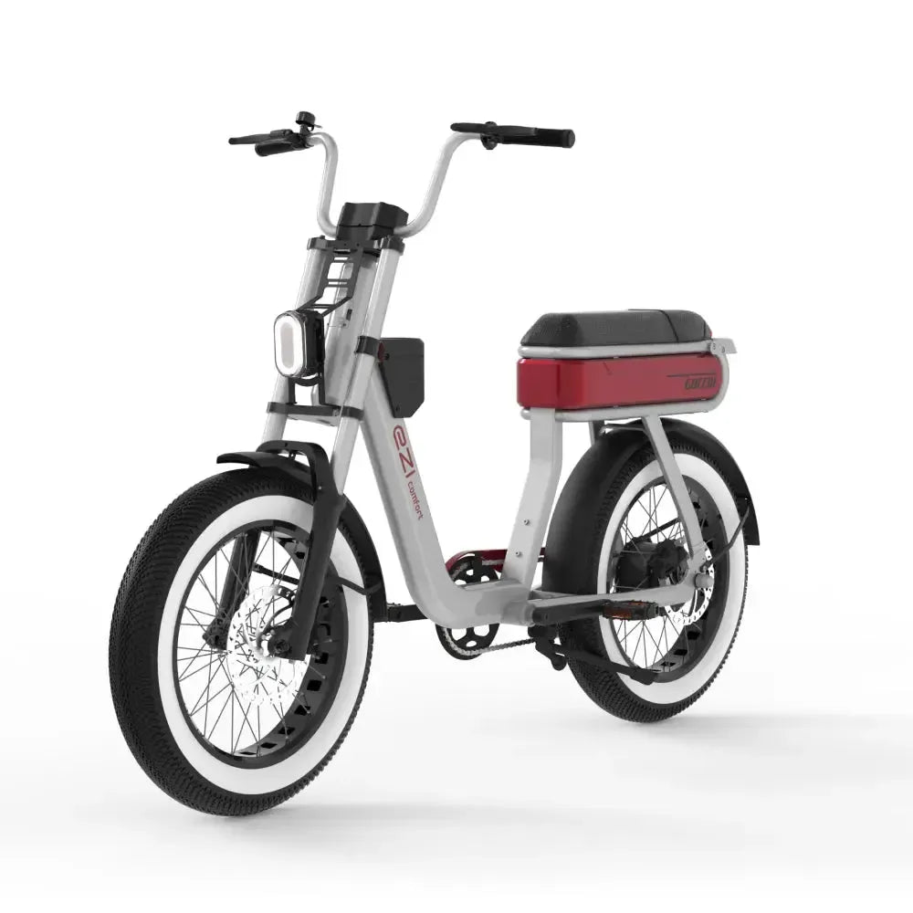 AGM Goccia Comfort - Rood - fatbikeskopen.nl