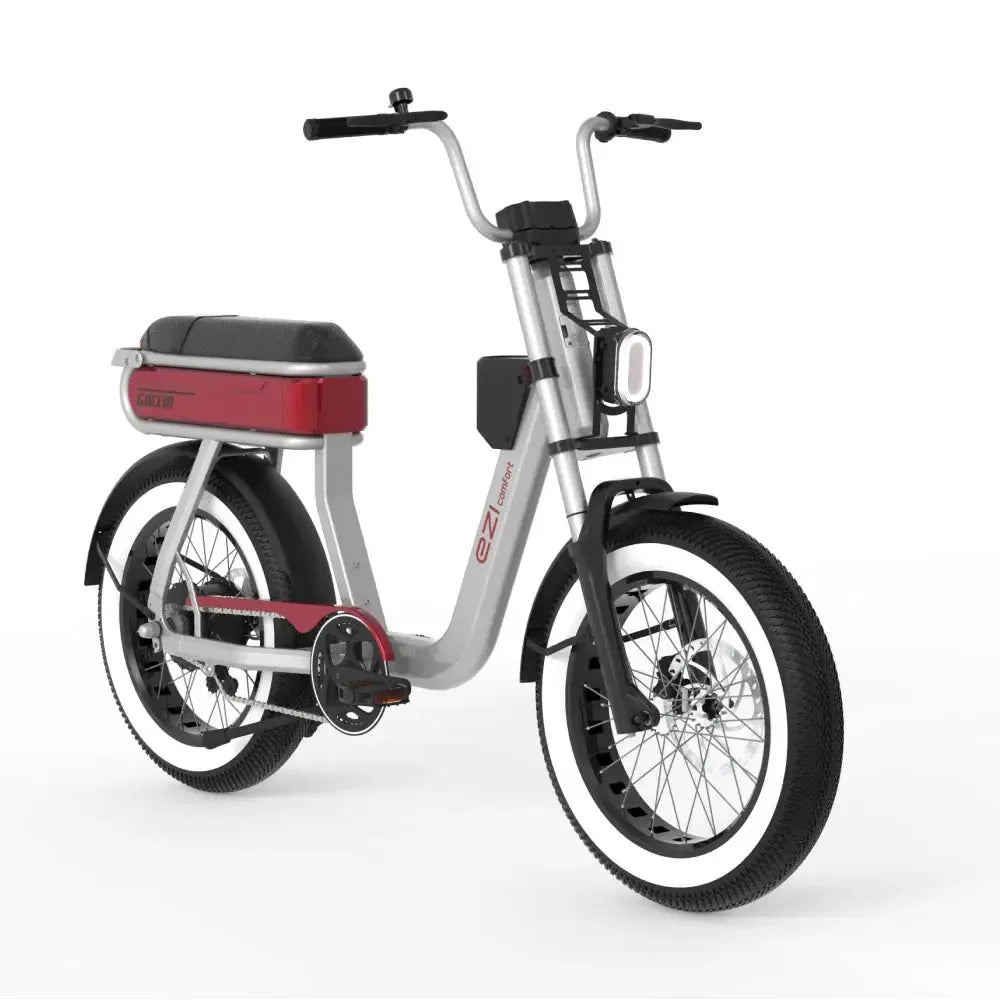 AGM Goccia Comfort - Rood - fatbikeskopen.nl