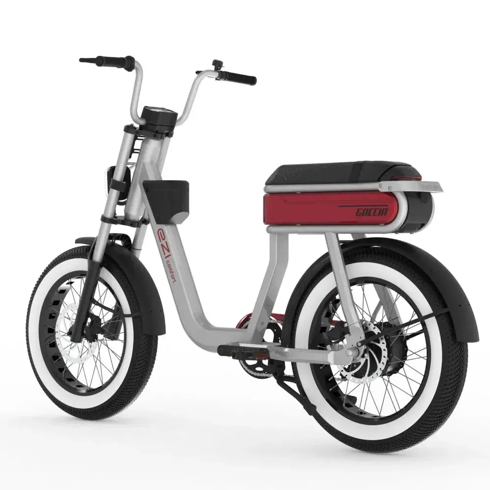 AGM Goccia Comfort - Rood - fatbikeskopen.nl