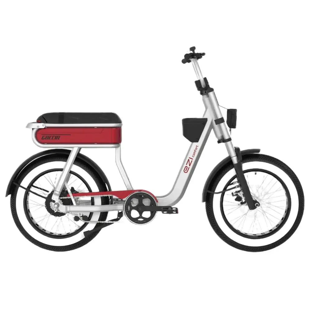 AGM Goccia Comfort - Rood - fatbikeskopen.nl