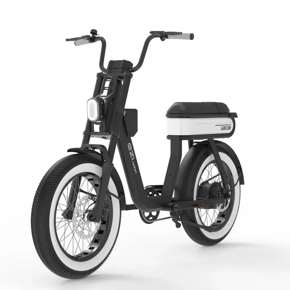 AGM Goccia Comfort - Wit - fatbikeskopen.nl
