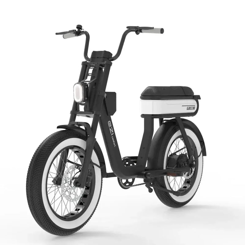 AGM Goccia Comfort - Wit - fatbikeskopen.nl
