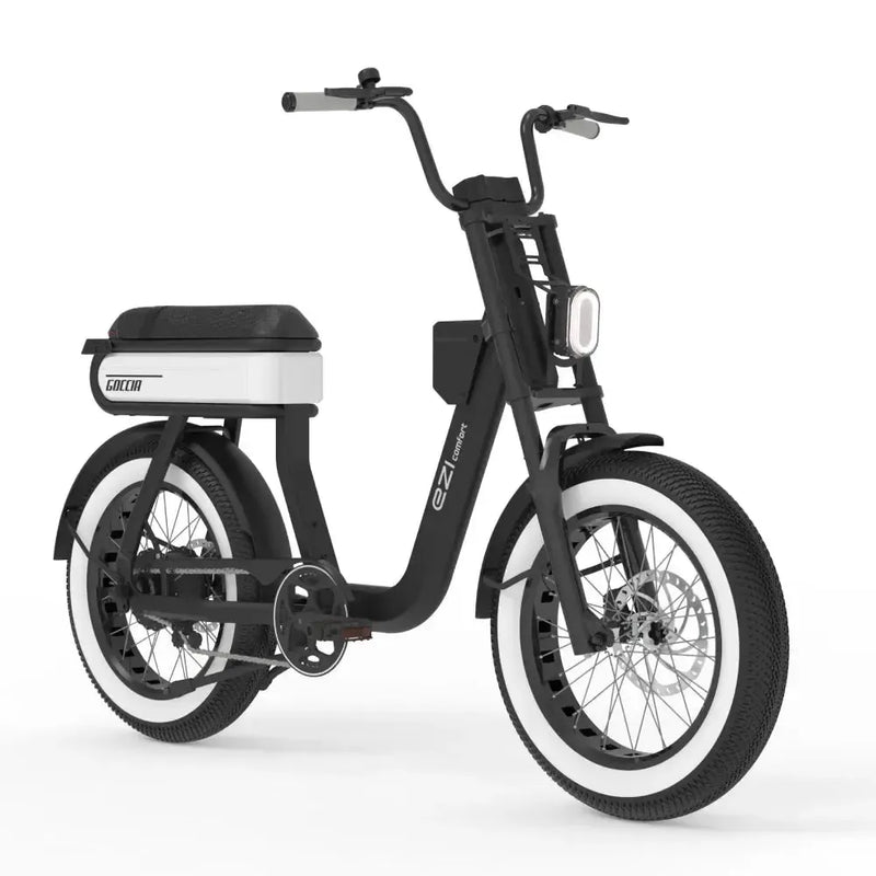 AGM Goccia Comfort - Wit - fatbikeskopen.nl