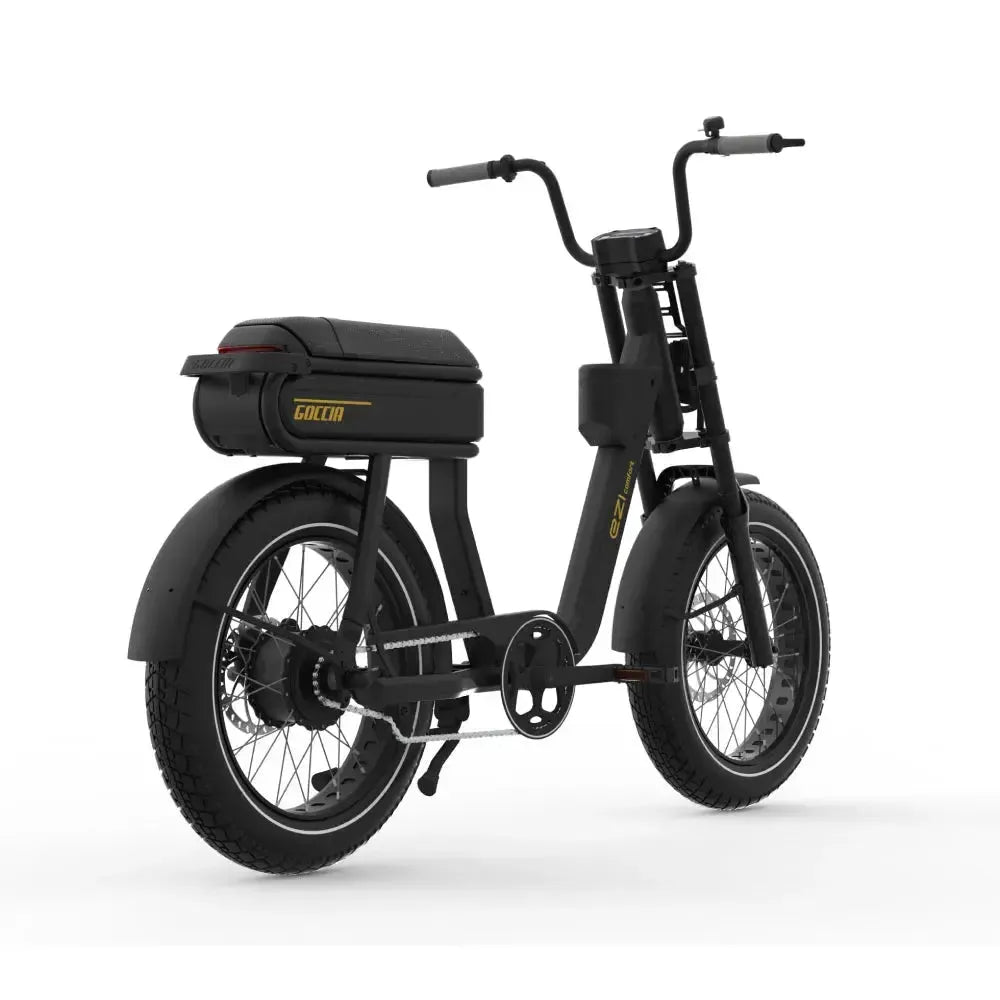 AGM Goccia Comfort - Zwart - fatbikeskopen.nl