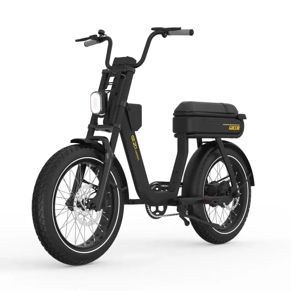 AGM Goccia Comfort - Zwart - fatbikeskopen.nl