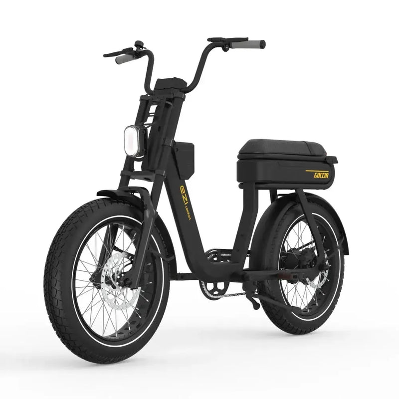 AGM Goccia Comfort - Zwart - fatbikeskopen.nl