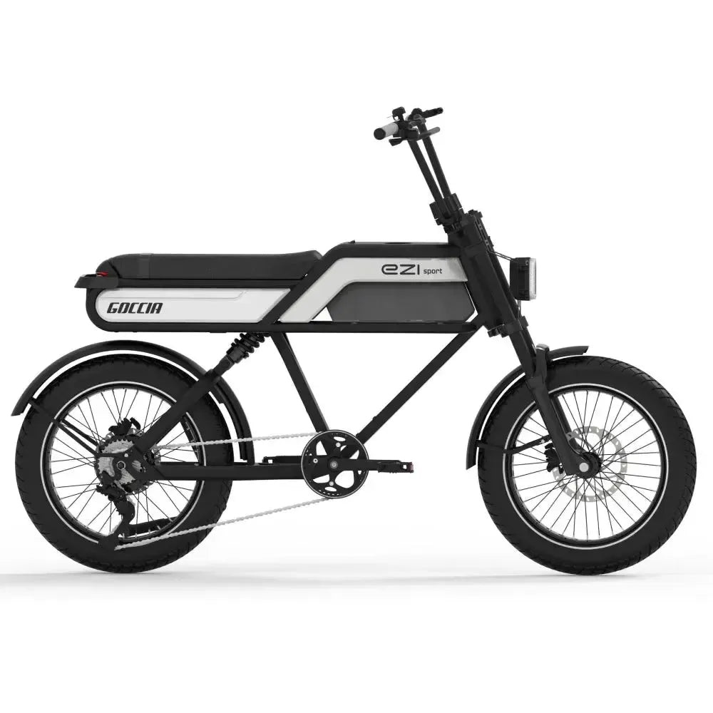 AGM Goccia Sport - Wit - fatbikeskopen.nl