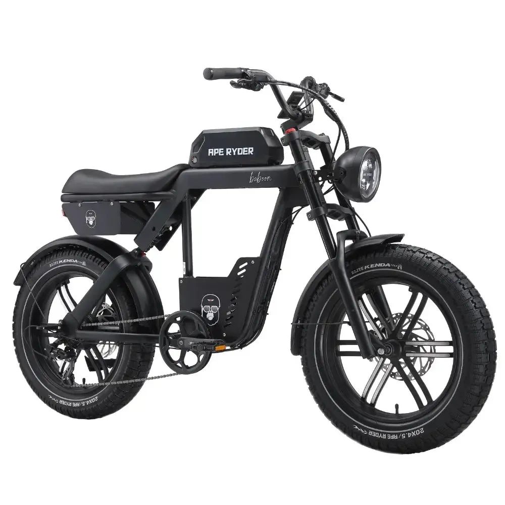 ApeRyder Baboon - Zwart - fatbikeskopen.nl