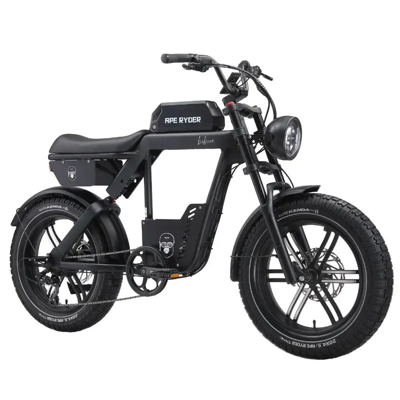 ApeRyder Baboon - Zwart - fatbikeskopen.nl