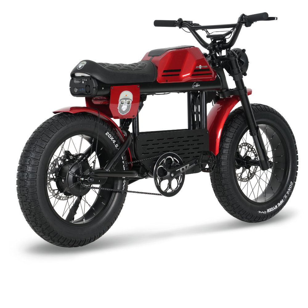 ApeRyder Gibbon - Rood - fatbikeskopen.nl