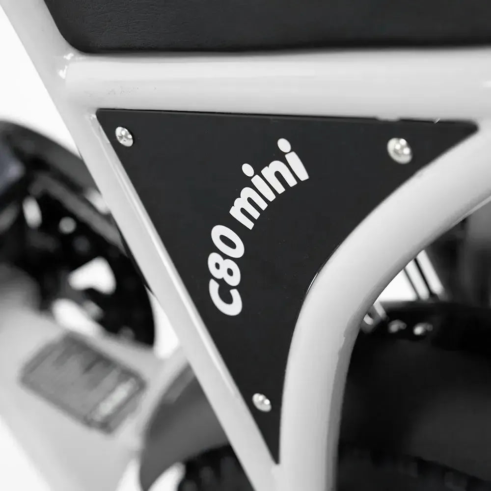 C80 - Mini Fatbike - Grijs - fatbikeskopen.nl