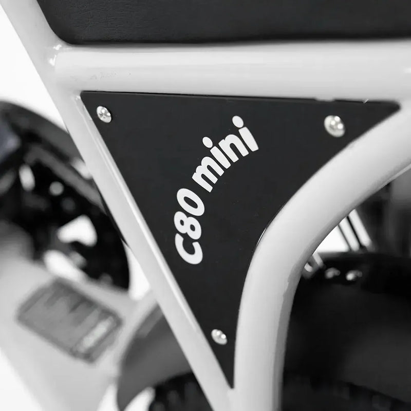 C80 - Mini Fatbike - Grijs - fatbikeskopen.nl