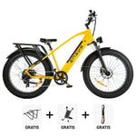 Combi-Deal! | ENGWE E26 - Hoge Instap - Geel - fatbikeskopen.nl