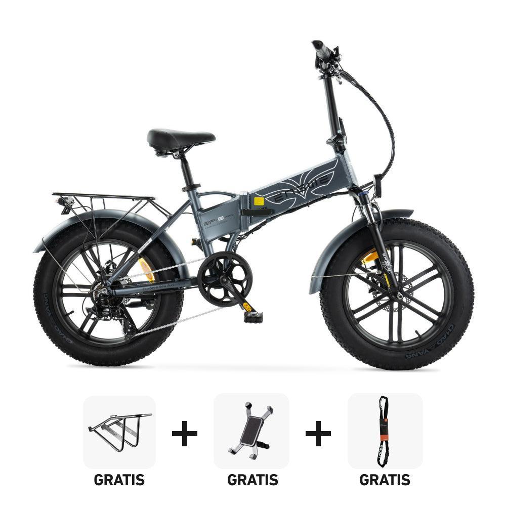 Combi-Deal! | ENGWE EP 2 PRO - Vouwfiets - Grijs - fatbikeskopen.nl