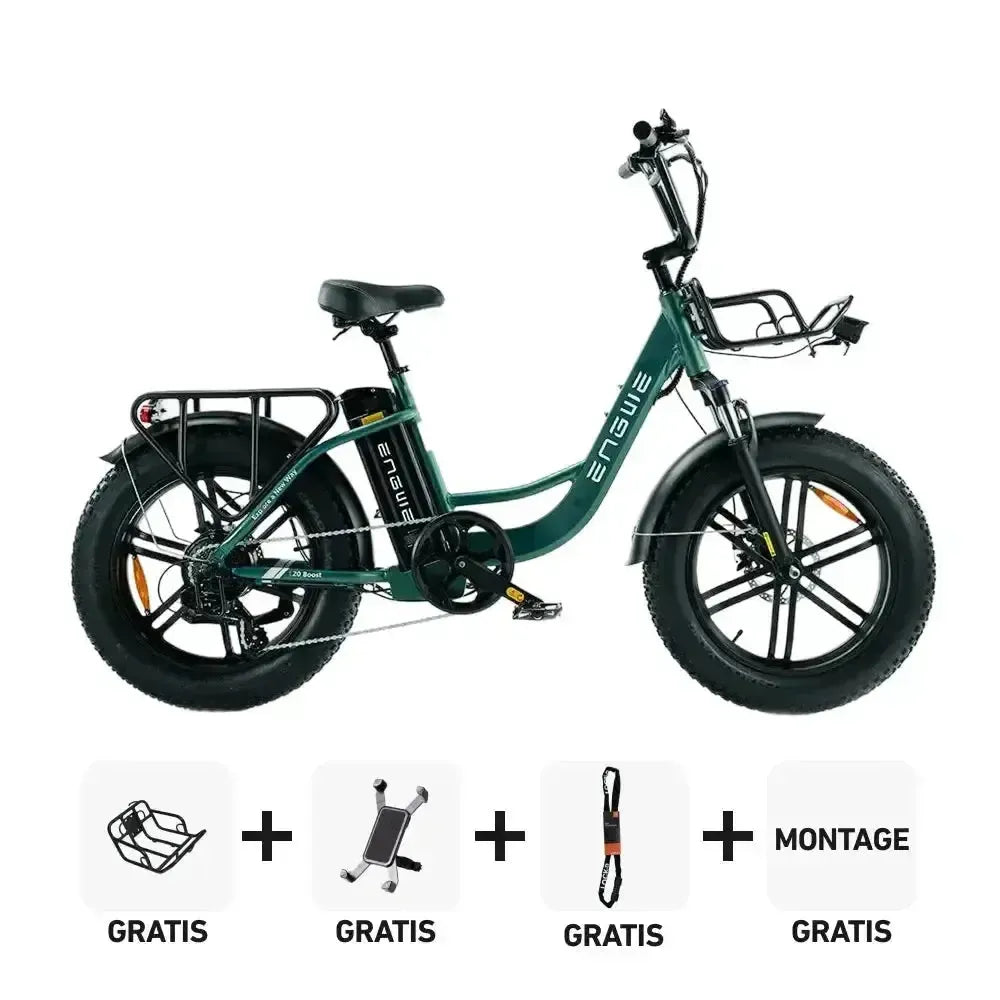 Combi-Deal! - ENGWE L20 Boost - Groen