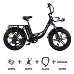 Combi-Deal! | ENGWE L20 Boost - Zwart - fatbikeskopen.nl