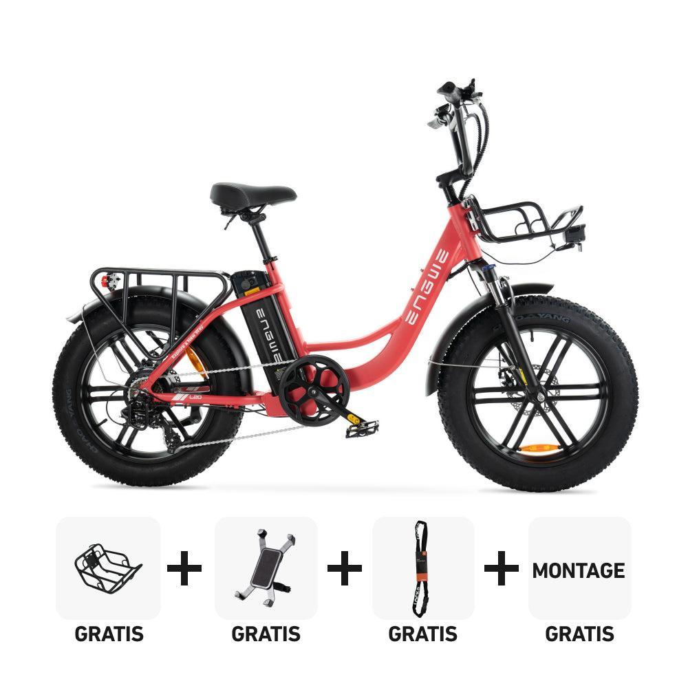 Combi-Deal! | ENGWE L20 - Roze - fatbikeskopen.nl