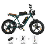 Combi-Deal! | ENGWE M20 - Dubbele Accu - Groen - fatbikeskopen.nl
