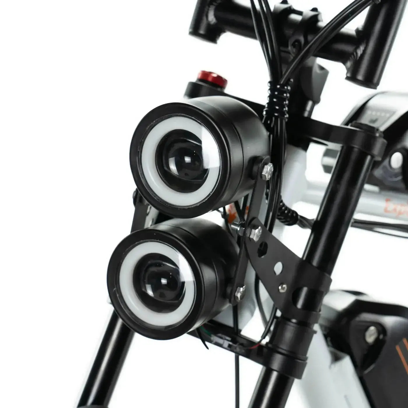 Combi-Deal! | ENGWE M20 - Dubbele Accu - Wit - fatbikeskopen.nl