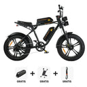Combi-Deal! | ENGWE M20 Dubbele Accu - Zwart