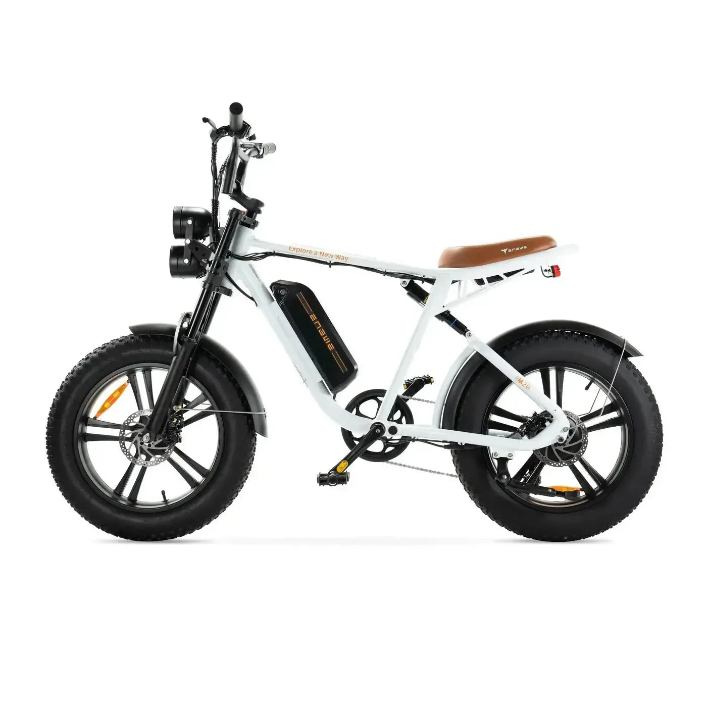 Combi-Deal! | ENGWE M20 - Wit - fatbikeskopen.nl