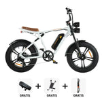 Combi-Deal! | ENGWE M20 - Wit - fatbikeskopen.nl