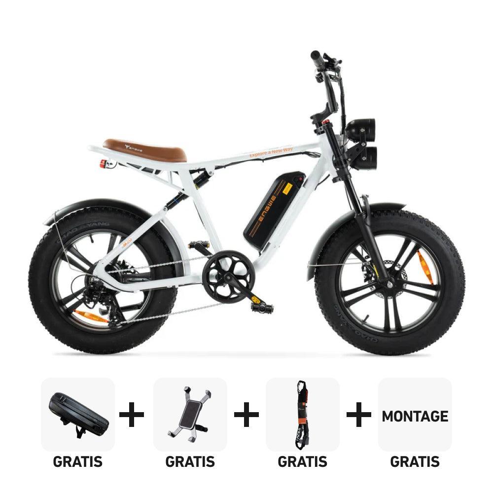 Combi-Deal! | ENGWE M20 - Wit - fatbikeskopen.nl