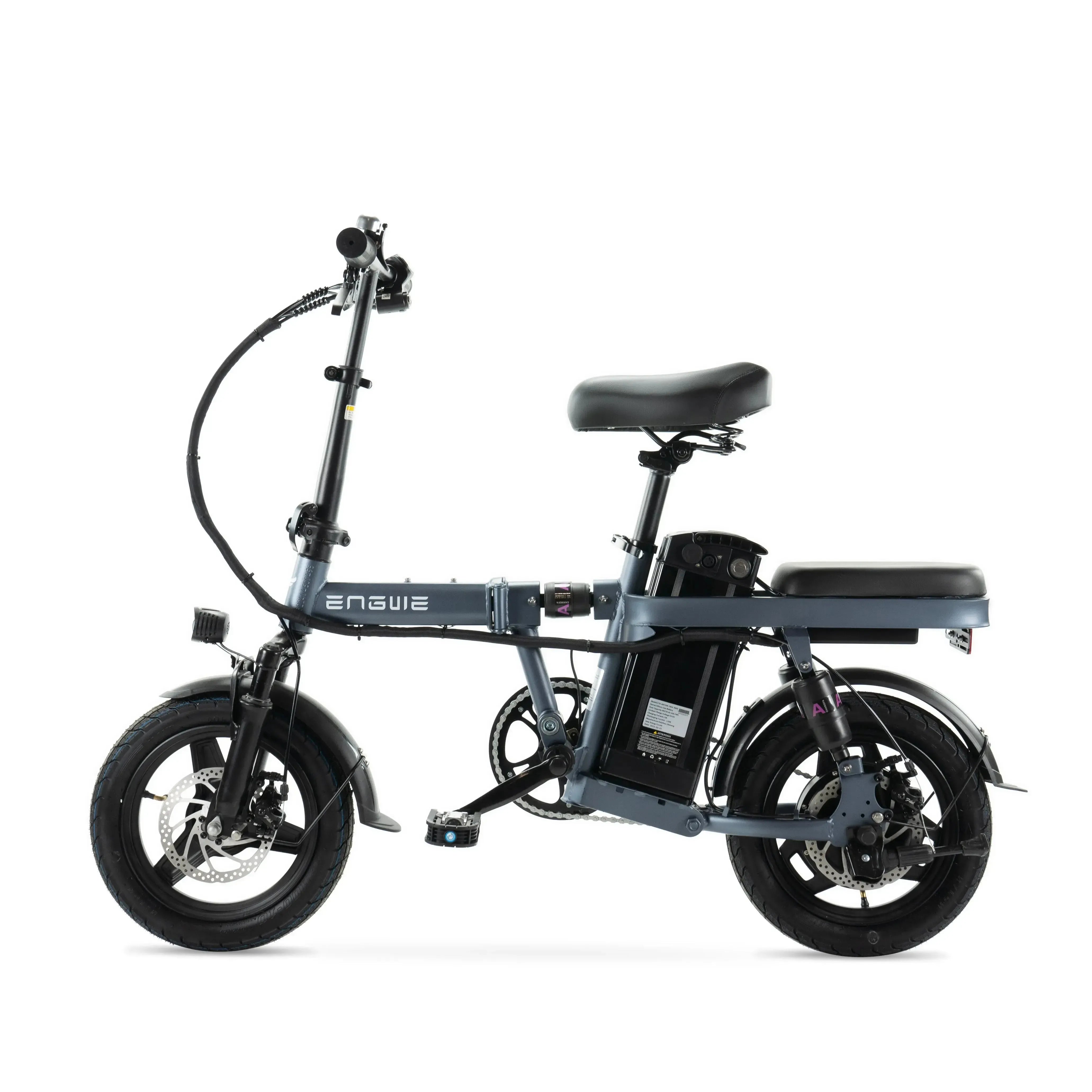 Combi-Deal! | ENGWE T14 Vouwfiets - Blauw - fatbikeskopen.nl