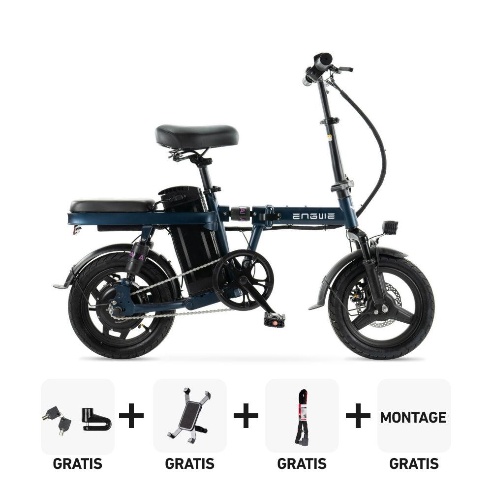 Combi-Deal! | ENGWE T14 Vouwfiets - Blauw - fatbikeskopen.nl