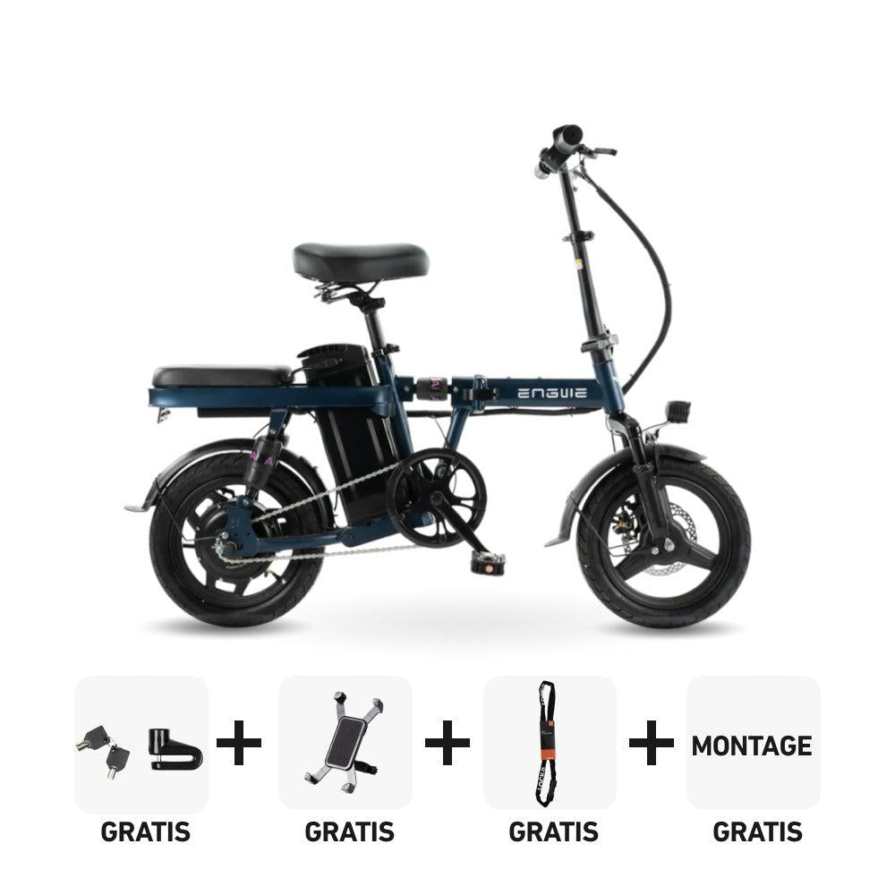 Combi-Deal! | ENGWE T14 Vouwfiets - Blauw - fatbikeskopen.nl