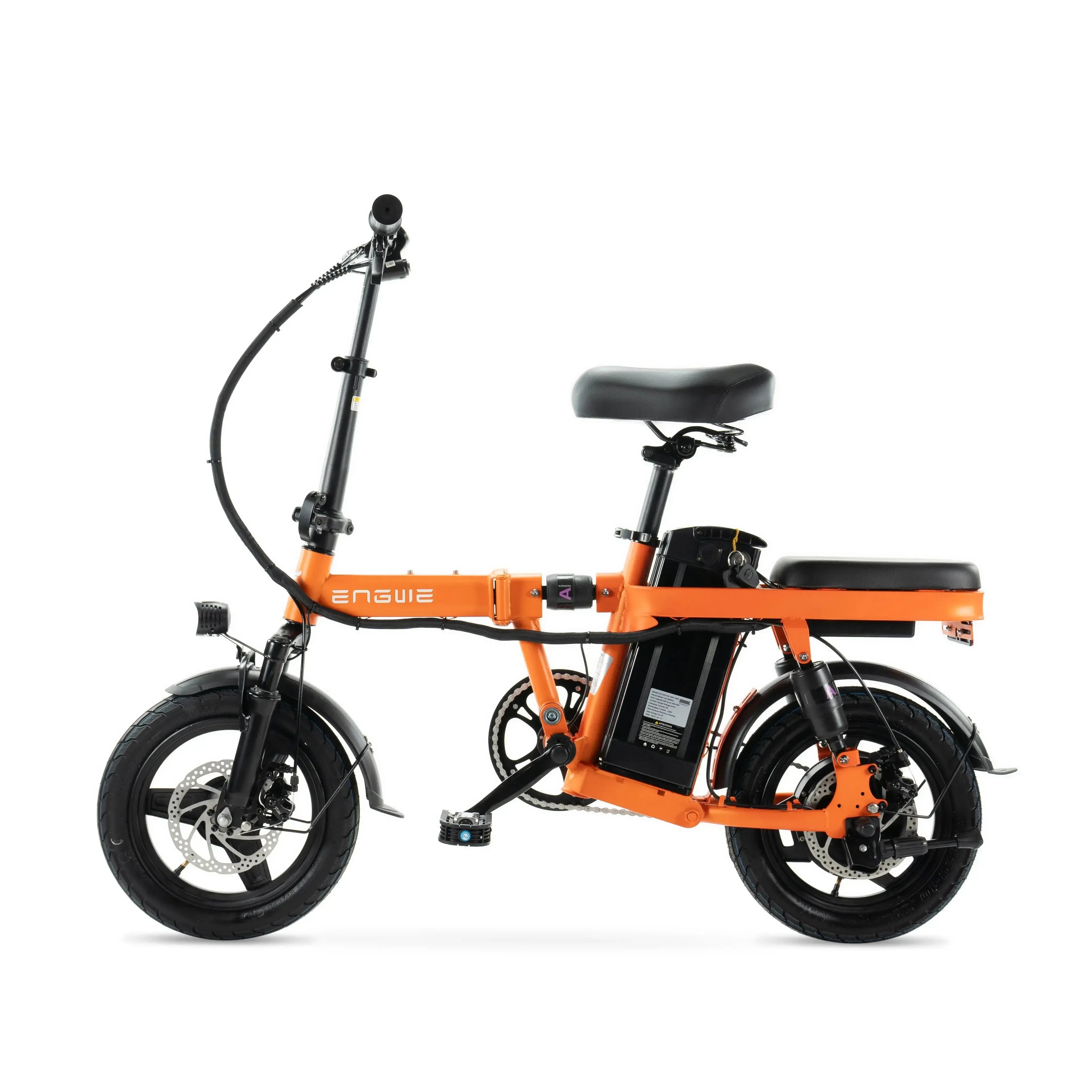 Combi-Deal! | ENGWE T14 Vouwfiets - Oranje - fatbikeskopen.nl