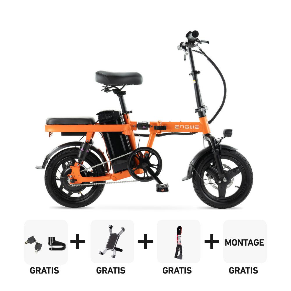 Combi-Deal! | ENGWE T14 Vouwfiets - Oranje - fatbikeskopen.nl